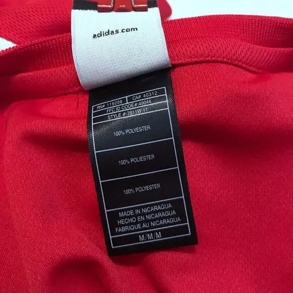 Adidas NWOT NBA Red and White Jersey Women M - Picture 10 of 11